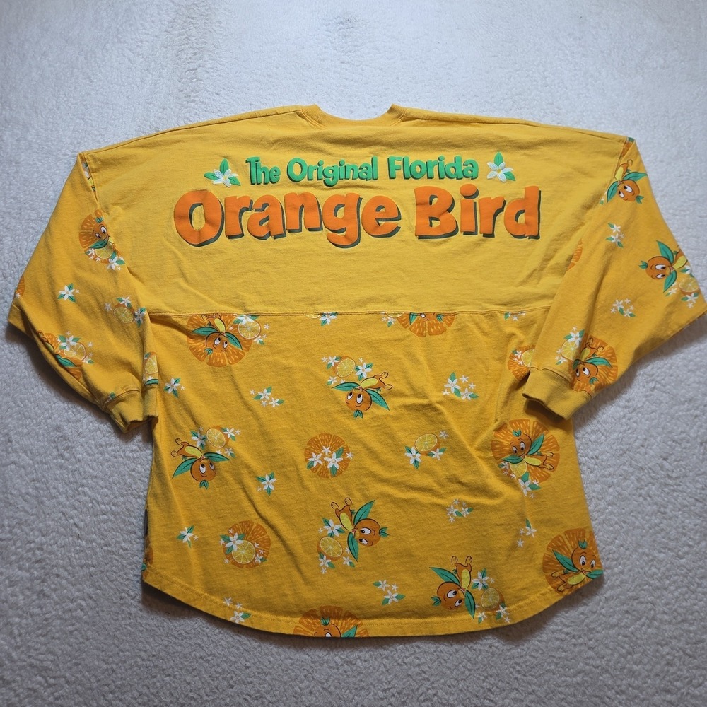 Disney Parks The Original Florida Orange Bird Spirit Jersey Adult XL Yellow - Picture 5 of 6